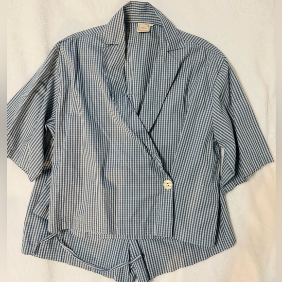 DEIJI STUDIOS SET Crossover Top & Shorts Size S⭐️EUC⭐️ - Picture 2 of 10